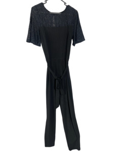 Wallis black jumpsuit | size 10