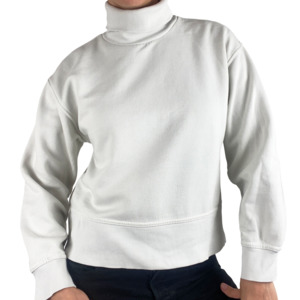 Jumpers: Zara natural turtle neck jumper | size 10