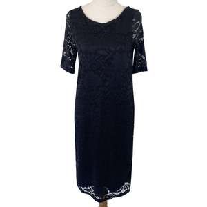 Maternity Wear: NEW - mama clothing short sleeve black dress | size 6 (maternity wear)