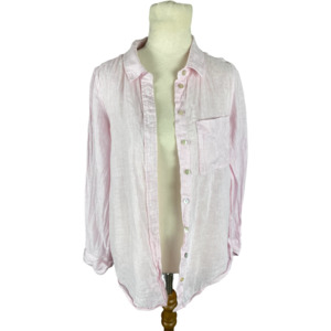 1 Thrift Circle Specials: Just Jeans linen pink shirt | size 6