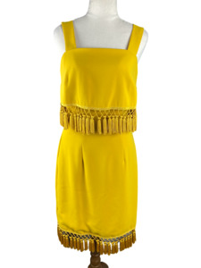 Favourite Finds: Review yellow tassel dress | size 6