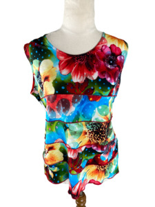 Top: NewPort Studio floral top | size 12