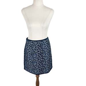 Skirts: Marcs wool-blend mini print skirt | size 6
