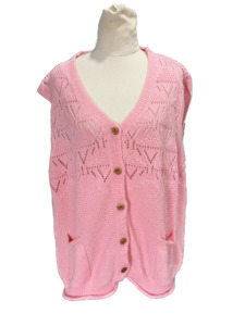 Favourite Finds: Pink cotton vest | size 16