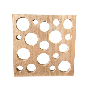 HOT MAT RECYCLED RIMU "BUBBLES" DESIGN