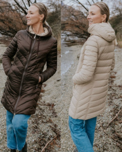 Products: Moke - Arnie Reversible Packable Down Coat