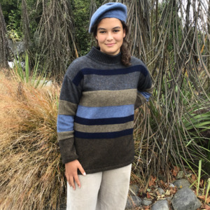 Noble Wilde - Merino & Possum Lizzy Sweater (Kauri Base - Sale)