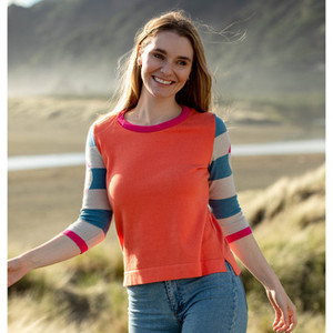 Country Laine - Summer Cotton Fun Sleeve Jumper (Sale)