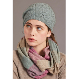 Products: McDonald - Merino & Possum Cable Beret