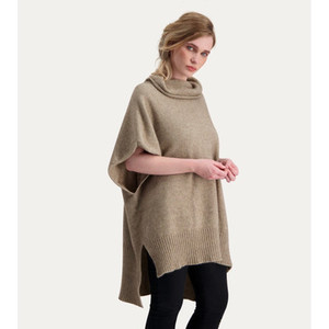 Products: McDonald - Merino & Possum Step Hem Poncho