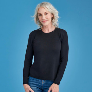 Royal Merino - Long Sleeve Classic Crew