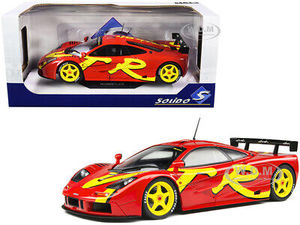 Products: 1996 Mclaren F1 Gtr Short Tail Red W/graphics 1: 18 By Solido
