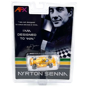Products: AFX Lotus 99T Ayrton Senna 1987 Yellow/Blue