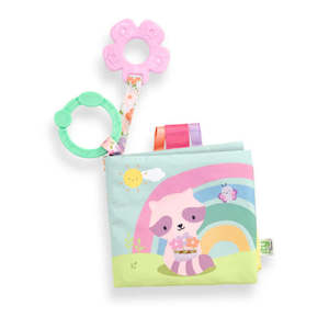 12 Months: Ingenuity Soft Book - Deny Pink