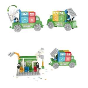 2 Year Old: Poly M Garbage Sorting Truck