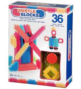 Battat Bristle Blocks 36pcs Basic Builder