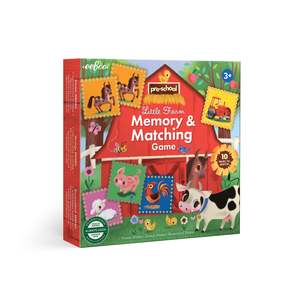 3 Year Old: eeBoo Pre-School Matching Game: Little Farm