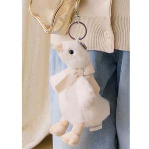 6 Year Old: Snuggle Bunnies - Rosie the Duck Key Charm - With Neck Bow 15cm