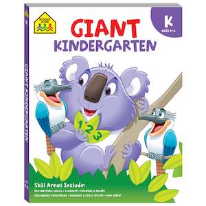 School Zone Giant Workbook Kindergarten