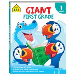 School Zone Giant Workbook First Grade