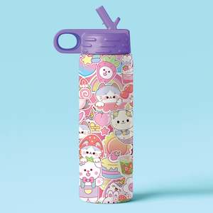 8 Year Old: Kaleidoscope Sticker Bomb Kawaii Mania