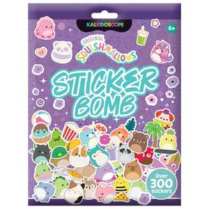 8 Year Old: Kaleidoscope Squishmallows Sticker Bomb