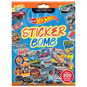 8 Year Old: Kaleidoscope Hot Wheels Sticker Bomb