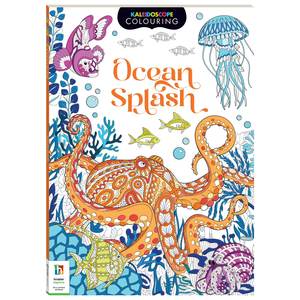 8 Year Old: Kaleidoscope Colouring Ocean Splash