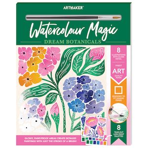 Tween 11 Years Up 1: Art Maker Watercolour Magic Dream Botanicals