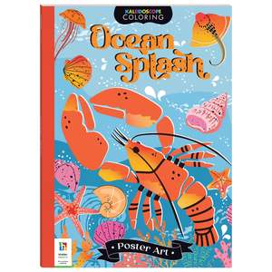 All Ages: Kaleidoscope Poster Art Ocean Splash