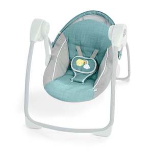 Booster Seat: Ingenuity Sun Valley Canopy Portable Swing Teal
