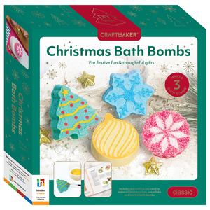 Arts And Crafts For Adults: Craft Maker Classic Christmas Bath Bombs Kit