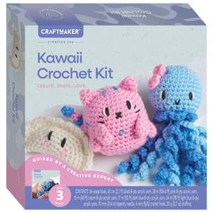 Arts And Crafts For Adults: Craft Maker Kawaii Crochet Kit