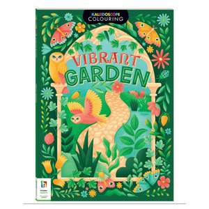 Arts And Crafts For Adults: Kaleidoscope Colouring Vibrant Garden