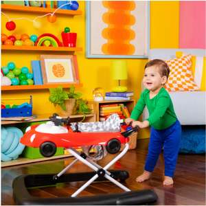Baby Walker: Bright Starts Little Speedster 3 in 1 Car Walker Purple Power