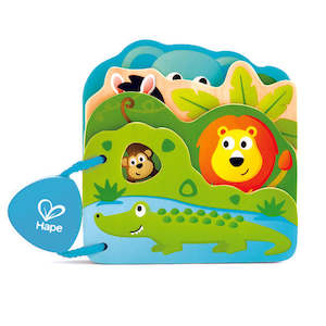 Baby Books: Hape Babys Wild Animal Book