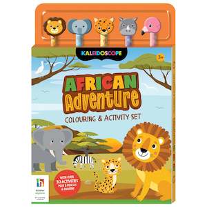 Colouring: 5-pencil African Adventure Colouring & Activity Set