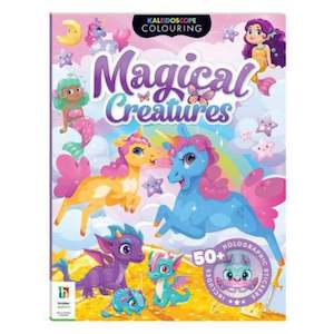 Kaleidoscope Sticker Colouring Magical Creatures