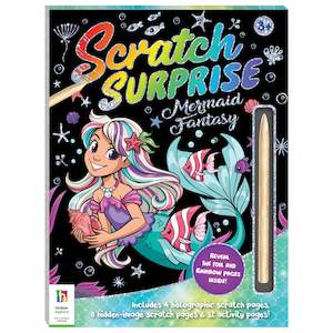 Colouring: Scratch Surprise Mermaid Adventure