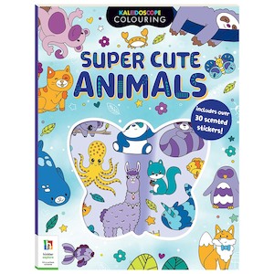Kaleidoscope Colouring Scented Stickers: Super Cute Animals