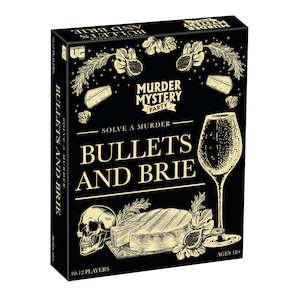 Games: Solve a Murder Game - Bullets and Brie