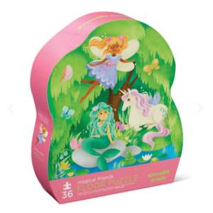 Shapes Puzzles: Crocodile Creek 36-pc Puzzle: Magical Friends