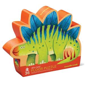 Shapes Puzzles: Crocodile Creek 36-pc Puzzle: Dino Land