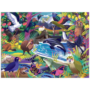 Crocodile Creek 36pc Floor Puzzle - Discover Aotearoa
