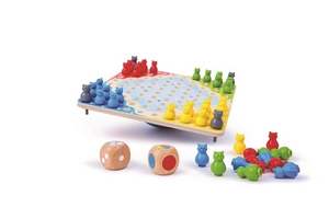 Hape: Hape Wobbling Cat Island! A 3IN1 game combining classic & fun
