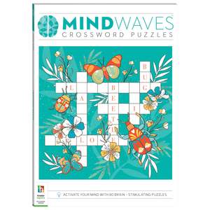 Hinkler Books: Mindwaves Puzzle Book Crosswords