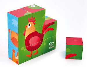 Hape Farm Animal Block Puzzle