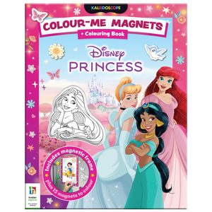 Hinkler Books: Disney Princess Colour-Me-Magnets