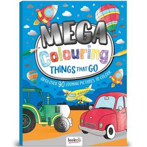 Hinkler Books: Mega Colouring Things That Go