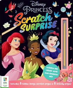 Hinkler Books: Scratch Surprise Disney Princess